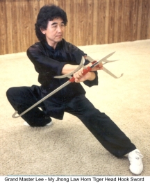 Sifu my jhong tiger head hook sword small