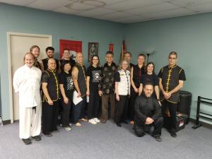 Grand Master Lee & all black belts who  were present
